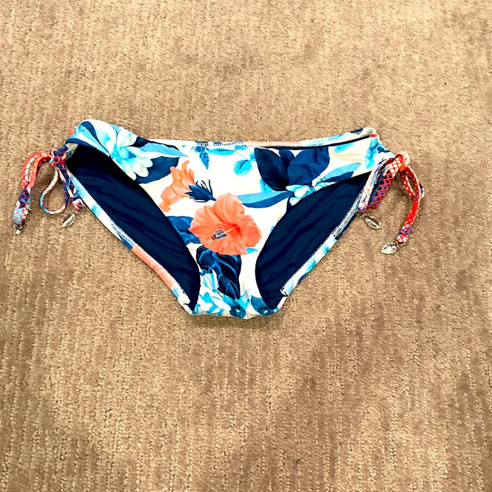 Seafolly Australia bikini bottom, tie side, Sz 8